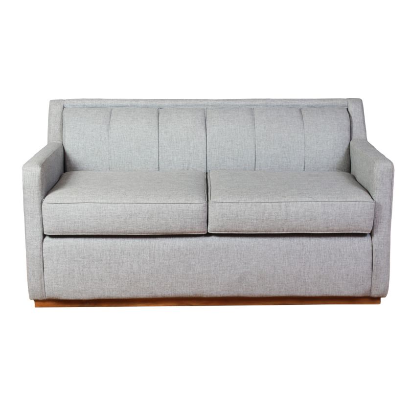Picture of Manzanillo Modern Mindi Wood Upholstered Double Sofa