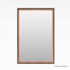 Picture of Paradise Modern Rustic 2 Tone Large Rectangle Mirror