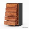 Picture of  Paradise Modern Rustic 5 Drawer Tall Bedroom Dresser