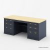 Picture of Westport Solid Wood Modern Office Executive Desk