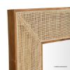 Picture of Morelia Solid Mindi Wood Rattan Rectangular Mirror Frame