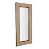 Picture of Napa Traditional Natural Rattan Tall Narrow Hanging Mirror