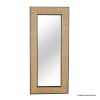 Picture of Napa Traditional Natural Rattan Tall Narrow Hanging Mirror