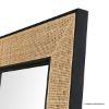 Picture of Napa Traditional Natural Rattan Tall Narrow Hanging Mirror