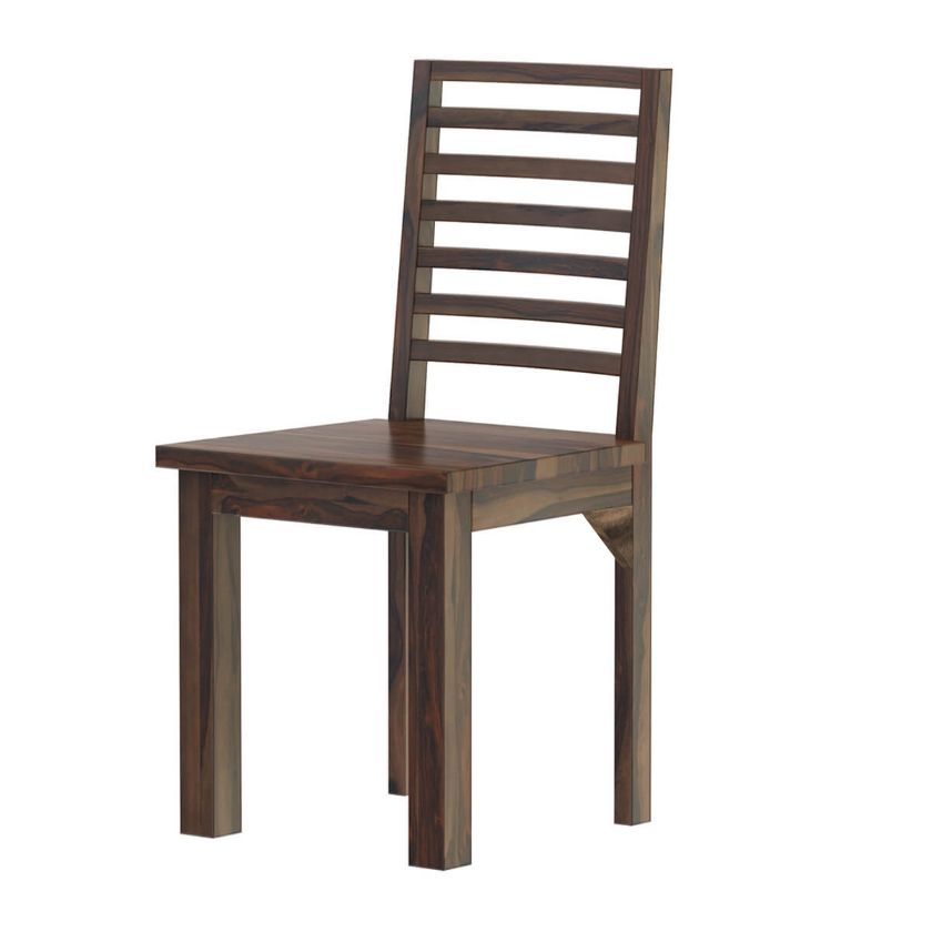 Picture of Sela Classic Rustic Solid Wood Dining Chair