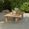 Picture of Plumpton Rustic Teak Patio Coffee Table