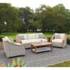 Picture of Mykonos Teak Patio Rectangular Coffee Table