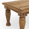 Picture of Litchfield Handcrafted Vintage 8 Pc Solid Wood Dining Table Set