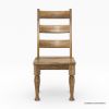 Picture of Litchfield Handcrafted Vintage Rustic Ladder Back Dining Chair