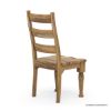 Picture of Litchfield Handcrafted Vintage Rustic Ladder Back Dining Chair