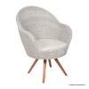 Picture of Guntersville Rattan Outdoor Swivel Dining Chair