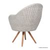 Picture of Guntersville Rattan Outdoor Swivel Dining Chair
