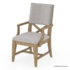 Picture of Cartagena Rustic Solid Wood 7 Piece Mid-century Style Dining Set