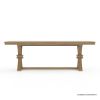 Picture of Cartagena Rustic Solid Wood Mid-century Style Dining Table
