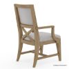 Picture of Cartagena Rustic Solid Wood Mid Century Dining Armchair