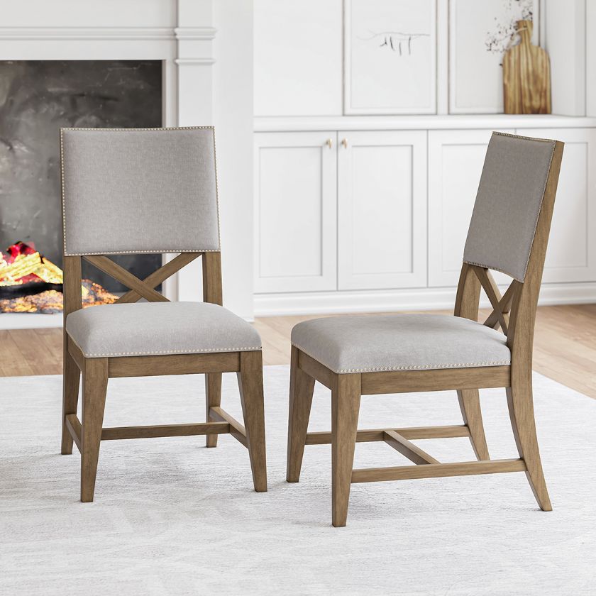 Picture of Cartagena Rustic Solid Wood Mid-century Style Dining Chair