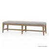 Picture of Cartagena Rustic Solid Wood Mid-century Style Bench