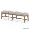 Picture of Cartagena Rustic Solid Wood Mid-century Style Bench