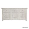 Picture of Cabb Hand Carved Distressed Hand Painted Sideboard with 3 Doors & Drawers