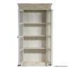Picture of Kernville Distressed White Bookcase