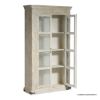 Picture of Kernville Distressed White Bookcase