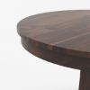 Picture of Lincoln Contemporary Dark Brown Round Kitchen Table Set with 4 Chairs