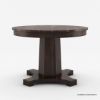 Picture of Lincoln Contemporary Dark Brown Round Kitchen Table Set with 4 Chairs