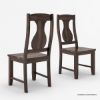 Picture of Lincoln Contemporary Dark Brown Round Kitchen Table Set with 4 Chairs