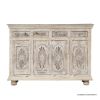 Picture of Hydesville Country French Distressed Solid Wood 4 Door Sideboard