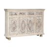 Picture of Hydesville Country French Distressed Solid Wood 4 Door Sideboard