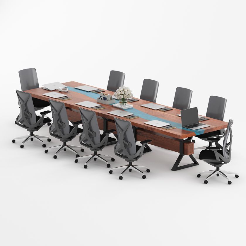 Picture of Vail Modern Traditional Epoxy Conference Table