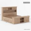 Picture of Shrewsbury Farmhouse Solid Wood Platform Storage Bed