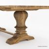 Picture of Darien Transitional Pedestal 8 Chair Dining Table Set
