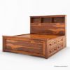 Picture of Mission Modern Solid Wood 6 Piece Storage Bedroom Set
