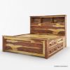 Picture of Mission Modern Solid Wood 6 Piece Storage Bedroom Set
