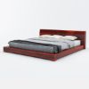 Picture of Sierra Nevada Rustic Solid Wood Low Profile 4 Pc Bedroom Set