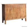 Picture of Humboldt Hand Carved Rustic Brown 3 Door Traditional Sideboard