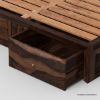 Picture of Modern Pioneer 4 Piece Captains Solid Wood Bedroom Set