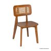 Picture of Glendale Mid Century Rattan Dining Table Chair Set