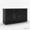 Picture of Oklahoma Traditional Rustic Rosewood Sideboard Buffet with Glass Door