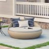 Picture of Danbury Wicker Round Outdoor Daybed