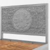 Picture of Oxford Solid Mahogany Wood 4 Piece Hand Carved Bedroom Set