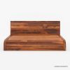 Picture of Rebecca Rustic Solid Wood 4 Piece Platform Bedroom Set