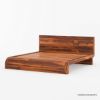 Picture of Rebecca Rustic Solid Wood 4 Piece Platform Bedroom Set