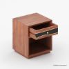 Picture of Morada Acacia Wood Epoxy Modern Nightstand with Drawer