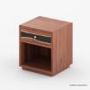 Picture of Morada Acacia Wood Epoxy Modern Nightstand with Drawer