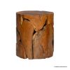 Picture of Guilford Antique Round Teak Stool Side Table