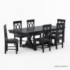 Picture of Antwerp Solid Wood Farmhouse Extendable Dining Room Set