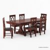Picture of Antwerp Solid Wood Farmhouse Extendable Dining Room Set
