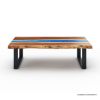 Picture of Pixley Epoxy Wood & Resin River Coffee Table